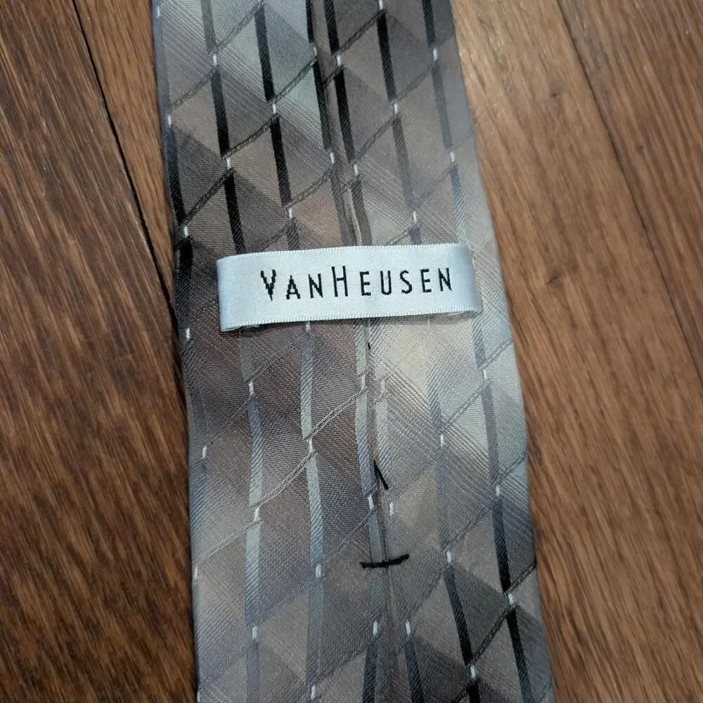Van-heusen Men's Silver and Grey Accessory